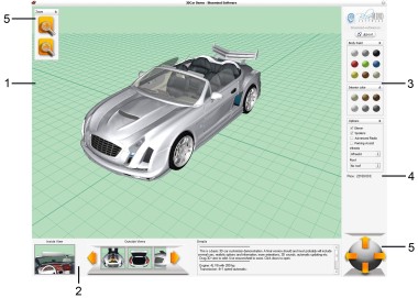 car configurator GUI
